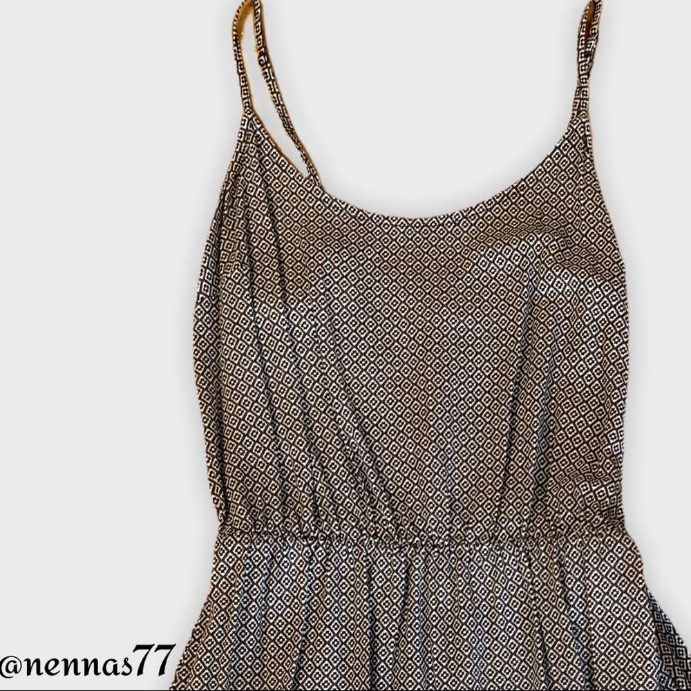 OLD NAVY black and white spaghetti strap dress